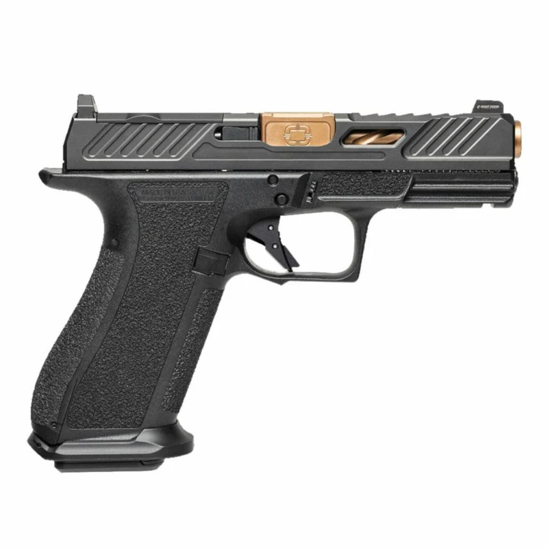 Shadow Systems XR920 Elite Optic Cut Handgun 9mm Luger 17rd Magazine 4" Bronze Barrel Black Grip - Shadow Systems