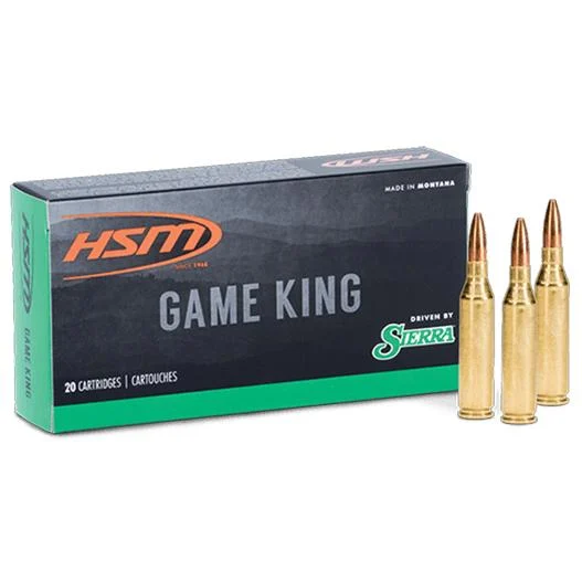 The Ultimate Firearm Destination in Louisiana - near Alexandria LA HSM GameKing Rifle Ammunition .30-40 Krag 150gr SP 20/ct