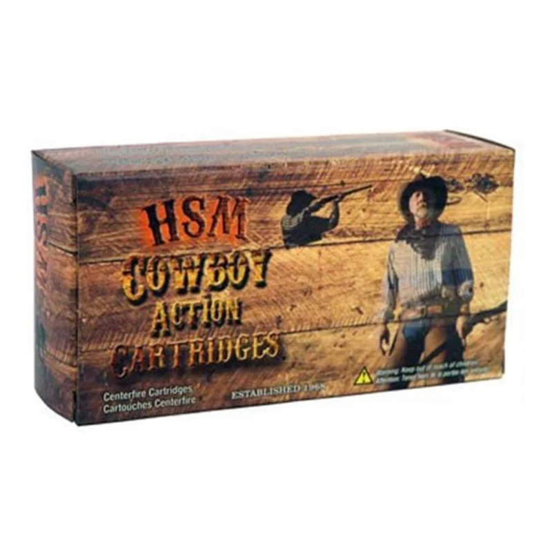 The Ultimate Firearm Destination in Louisiana - near Alexandria LA HSM Cowboy Action Handgun Ammunition .38 Spl 158gr RNFP 840 fps 50/ct