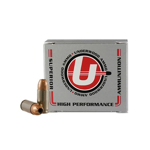 The Ultimate Firearm Destination in Louisiana - near Alexandria LA Underwood Hunting & Self Defense Handgun Ammunition 9mm Luger(+P) 147gr JHP 1125 fps 20/ct