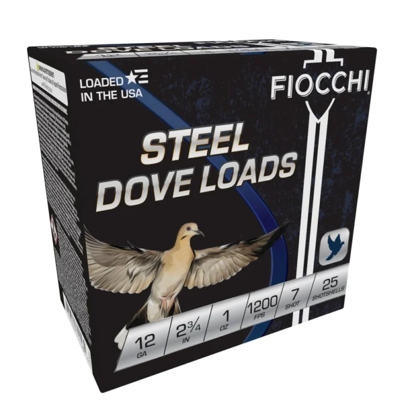 The Ultimate Firearm Destination in Louisiana - near Alexandria LA Fiocchi Steel Target Shotshells 12ga 2-3/4" 1oz 1200fps #7 25/ct