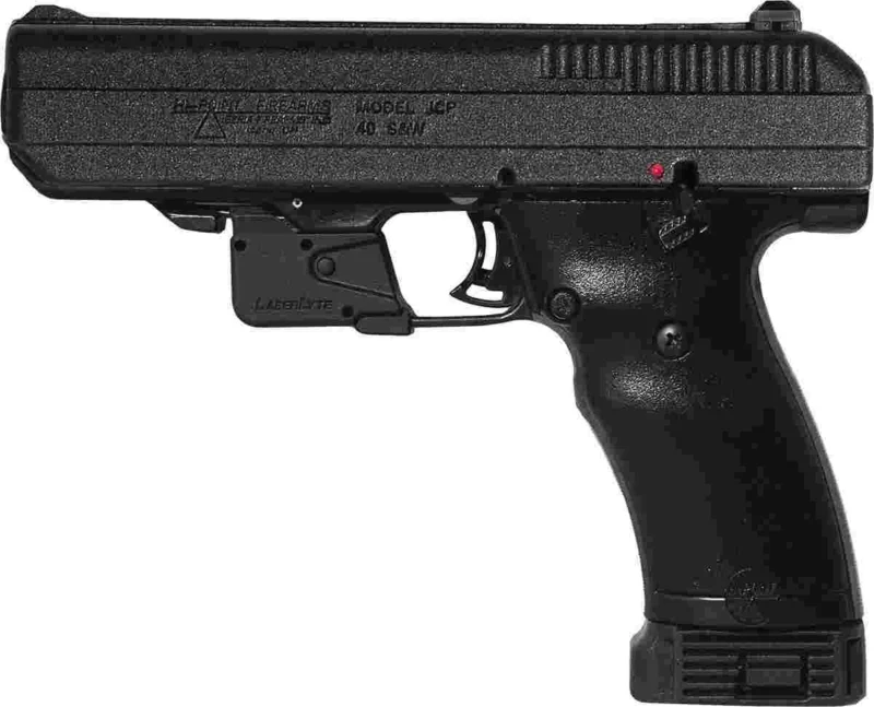 40S/W gun w/trigger-guard-mount laser 10 shot 4.5IN BBL